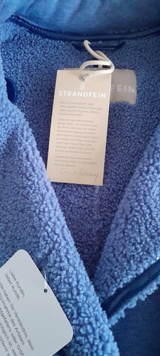 Strandfein Sweatmantel mit Teddyfutter Gr.38 - Bild 2 von 4