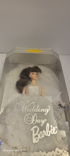 Muñeca Barbie morena 1996 día de boda - Imagen 20 de 22