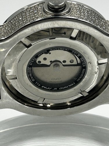 Techno JPM 53mm Watch Flooded With Diamonds (Automatic)  - Picture 10 of 13