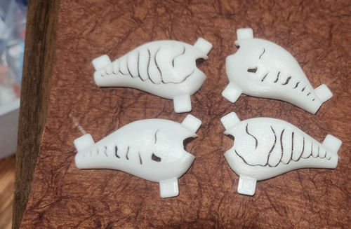 Premium Hartplastik 3D Schablonen DT6-6 SETS (BITTE BESCHREIBUNG LESEN) - Bild 8 von 9
