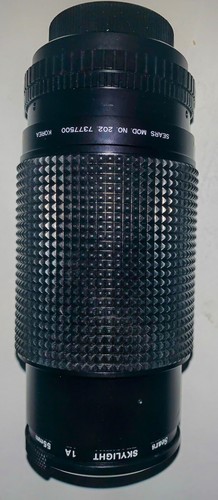 SEARS SKYLIGHT 55mm CAMERA LENS w/Case - Picture 2 of 6