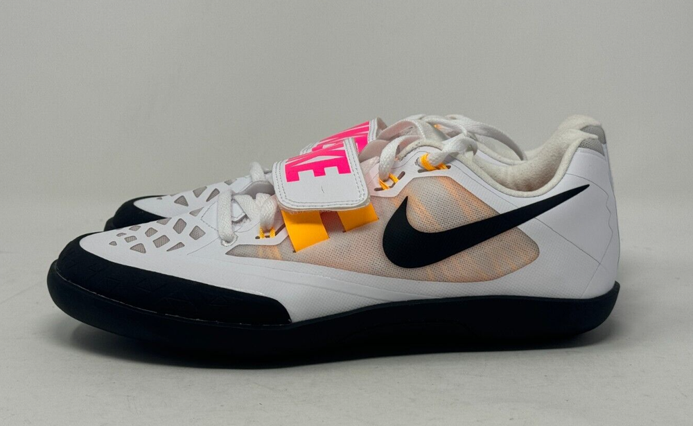 Nike Zoom SD 4 Track & Field Throwing Shoes White Pink Orange Men's 685135-102