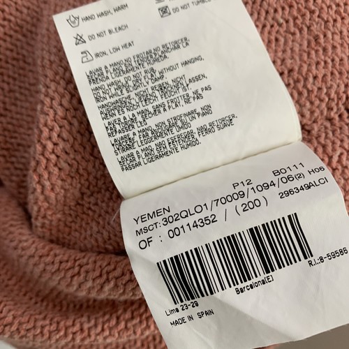 SUÉTER BURBERRY UNISEX DE COLECCIÓN ROSA POLVO MANGA LARGA CON TALLA LARGA 6 ADULTO 6 - Imagen 10 de 10