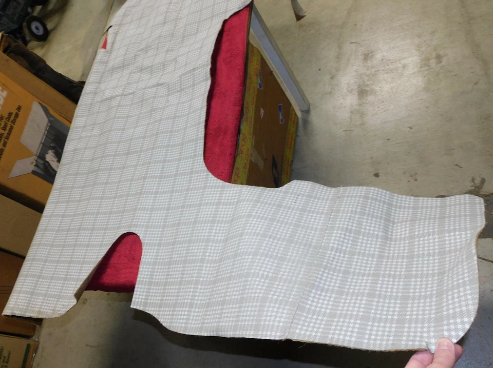 Ford Fairlane 1957 1958 500 Conv Nuevo de Lote Antiguo maletero maletero cubierta alfombrilla Foto 2 de 4