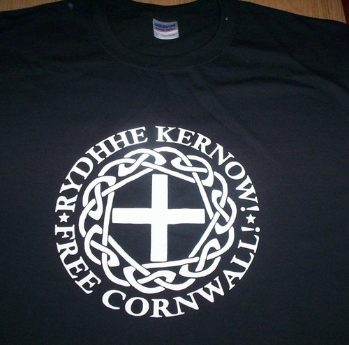 Free Cornwall / Kernow t-shirt  Brand New All sizes Mens and Fitted womens - Picture 2 of 2