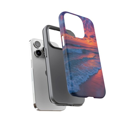 Sunset Tranquil Beach Sea Shore - Phone Cover Case for iPhone, Galaxy, Pixel - 第 68/261 張圖片