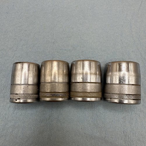 Vintage S-K Chrome 8 Point Socket Set 1/2” Drive 1/2” - 11/16” USA Made  - Picture 3 of 5