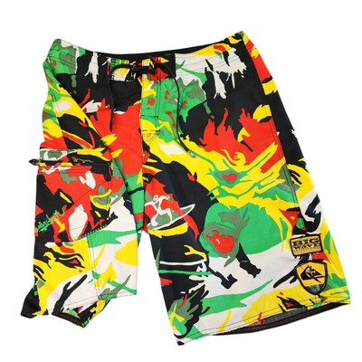 Quicksilver Eddie Aikau Board Short 34 Men Memorial Big Wave Invitational 11''