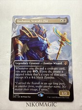 Hashaton, Scarab's Fist (Borderless) Commander: Aetherdrift Regular