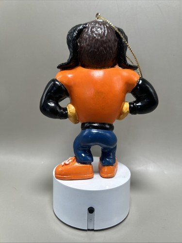 Raro adorno de mascota de la Universidad de Tennessee NCAA Sr. Navidad juega canción de lucha - Imagen 4 de 9