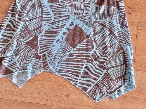 Blusa top Cantoo de algodón turquesa para mujer talla L - Imagen 8 de 9