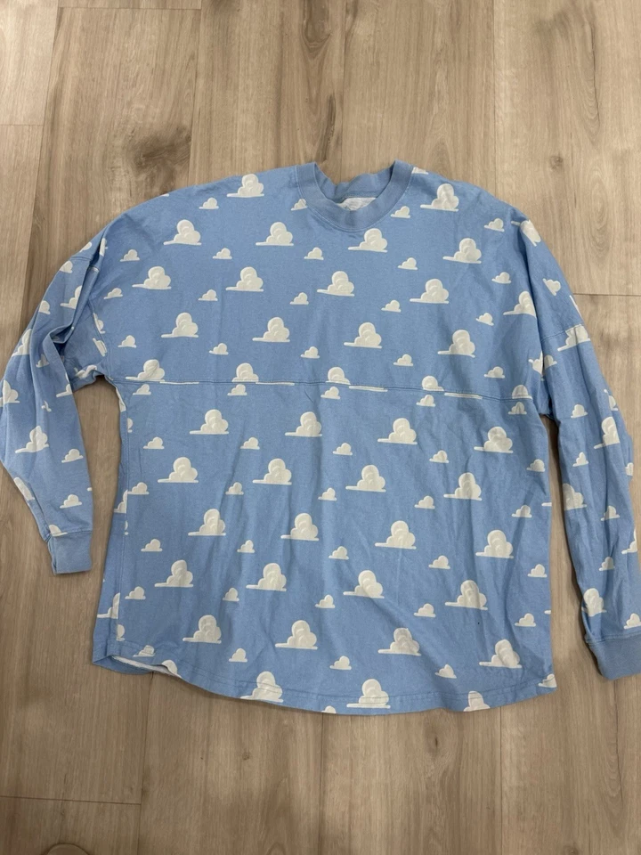 Camiseta Disney Parks Spirit Pixar Toy Story Logo Nubes Puff Adulto Unisex Talla XL Foto 3 de 3