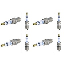 4x HELLA PLATINUM ZÜNDKERZEN 8EH 188 705-031 passend für 4-ZYLINDER AUDI A3 A4