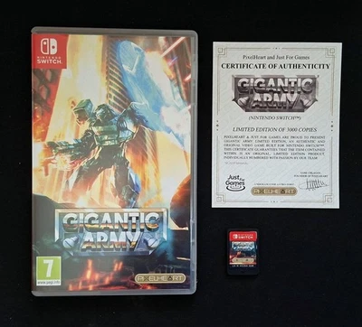 ☼ Nintendo Switch - GIGANTIC ARMY - PAL Esp/Fr/Eng ☼ - Imagen 1 de 2