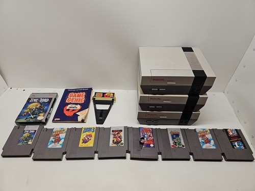 Nintendo NES Lot for parts + some games untested for parts as is !!!!