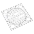 Multifunktionales Lineal Multifunktionalen Zeichenschablonen Geometriewerkzeuge
