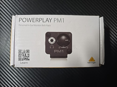 #ad Behringer Powerplay PM1 1 Channel Stereo Personal in Ear Monitor Beltpack NEW $26.99
