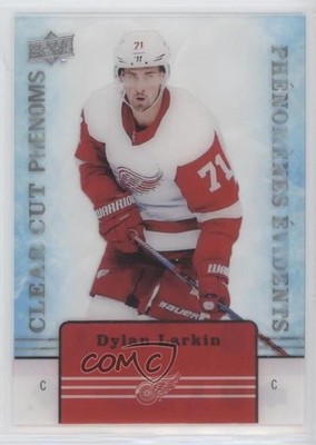 2019-20 Tim Hortons Collector's Series Clear Cut Phenoms Dylan Larkin #CC-7 1o3