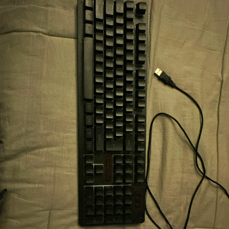 K59  RGB Gaming Keyboard Wired USB  Black English