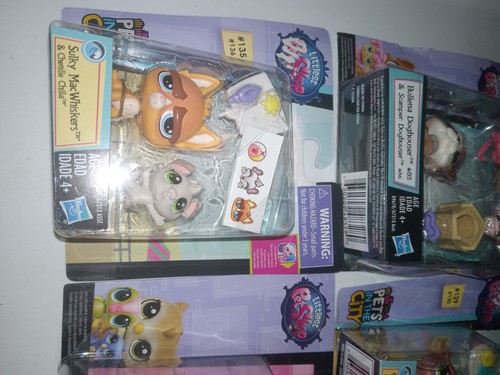 Littlest Pet Shop LPS Lote Nuevo en Paquete Perros Boxer Perro Bulldog Gato Cisne Rana Elefante  - Imagen 3 de 7