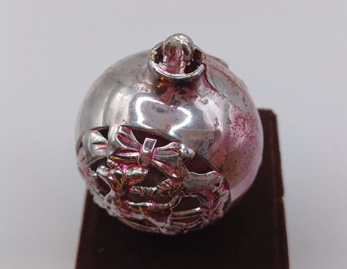 Adorno navideño vintage de plástico Bradford.  Muñecos de nieve y un ciervo. D2327 - Imagen 6 de 9