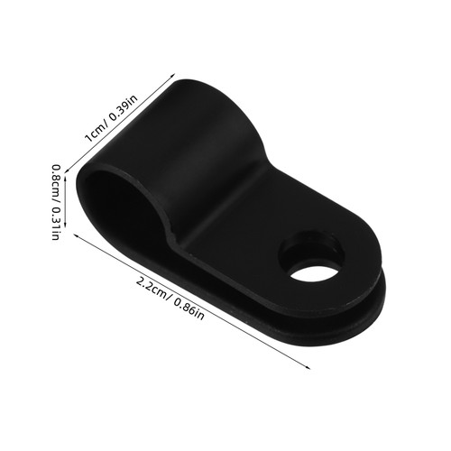 100 Pcs Cable Clamp Buckle Holders Wire Clamps for Clips Cord Management - 第 2/12 張圖片