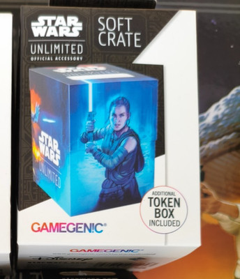 Star Wars Unlimited Deck Box / Soft Crate von Gamegenic: Rey / Kylo Ren
