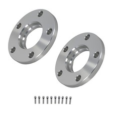 2pc Aluspacer 15mm for BMW Multi Model 5x120 M14x1.25 Spurverbreiterung Alu