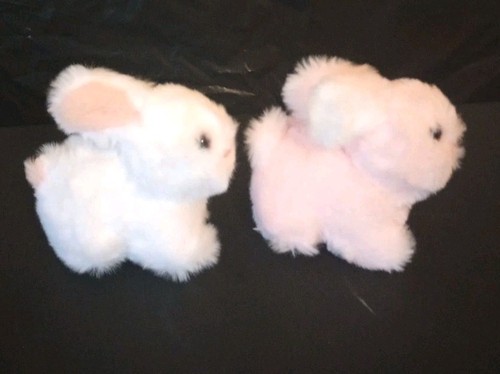Peluche de peluche de 5" de simulación de conejito esponjoso - Imagen 2 de 5