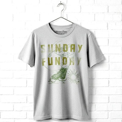 Popeye Sunday Funday Golfing Men's T Shirt
