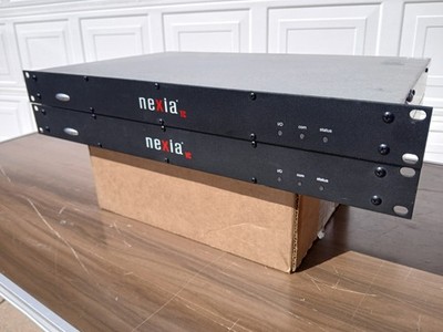 Biamp Systems Nexia TC Digital Audio Signal Processor Lot of 2 - Used