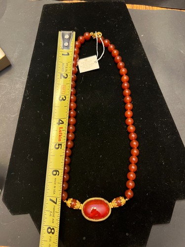 Late Hellenistic Carnelian Jewelry Metropolitan Museum of Art Necklace - Picture 6 of 8