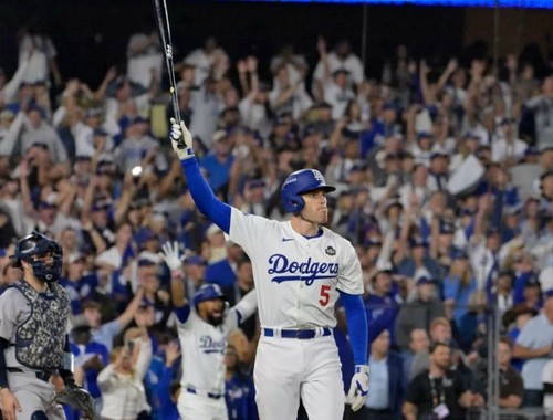 Nike Authentic LA Dodgers Freddie Freeman World Series 2024 Jersey Men’s Sz: XL - Picture 2 of 8