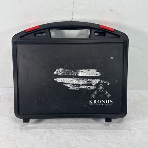 Herramienta Eléctrica Multipick Kronos + TNT-20-V3 y Flip-It + Estuche Alemania | PROBADO - Imagen 9 de 9