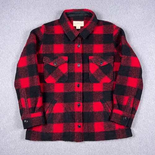 Chaqueta de Colección Ralph Lauren Denim & Supply Para Hombres XL Buffalo Check Mezcla de Lana - Imagen 1 de 10