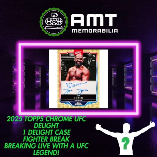 Cameron Saaiman 2025 Topps Chrome UFC Delight 1X Case 12X Box Break #1