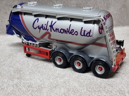 SCANIA T CAB FELDBINDER TANKER CYRIL KNOWLES LTD Corgi 1/50 CC12807 - Picture 14 of 16