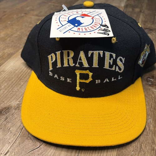 De colección NUEVO CON ETIQUETAS NOS 90s Pittsburgh Pirates Eds West Signature Snapback Sombrero Nuevo - Imagen 5 de 5