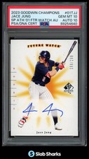 2023 GOODWIN CHAMPIONS JACE JUNG SP AUTHENTIC '01 FUTURE WATCH AUTO /299 PSA 10