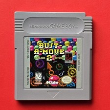Game Boy Bust A-Move 2 Arcade Edition Nintendo GB Original Puzzle Authentic