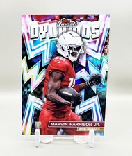 2024 Topps Finest Football Dynamos #DYN-13 (Checkerboard) MARVIN HARRISON JR.