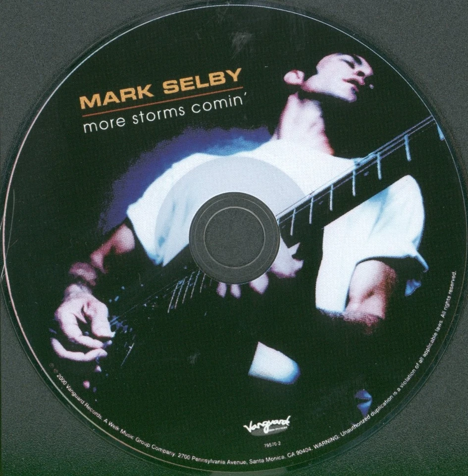 Mark Selby Mehr Stürme Kommen CD USA Vanguard 2000 Mit Booklet Im Digipak. Hat - Bild 3 von 3
