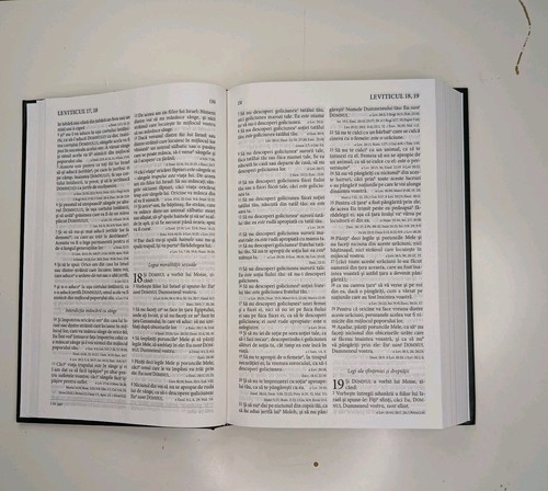 Romanian Bible Biblia Română References Vinyl Covered hardback Present Gift - Imagen 15 de 24