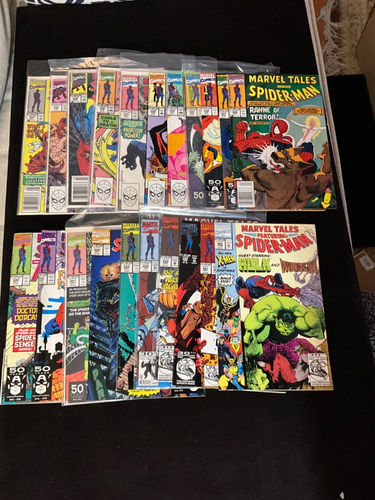 Marvel Tales Lot Spider-Man 21 inklusive #237-262 fehlen einige - Bild 1 von 5