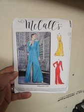 McCALL'S M8037 - LADIES 3 STYLE SPECIAL OCCASION DRESS-GOWN PATTERN 6-14