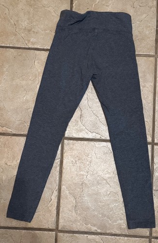 Justice Girls Size 10 Gray Ankle Athletic Leggings Comfortable Casual - Picture 6 of 8