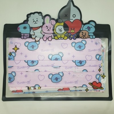 BT21 Face Masks BTS Characters Creme Shop brand