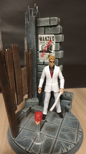 3.75" 3 3/4 Custom Action Figure Matt Murdock Daredevil Marvel Universe Scale - Picture 3 of 6