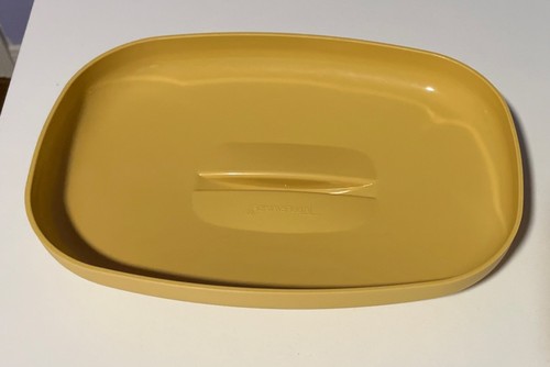 Tupperware Mikrowelle Dampfgarer Schale 3 Stück Ernte Gold #1273 sehr guter Zustand - Bild 17 von 21