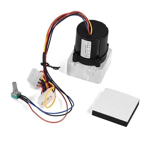 DIY 240mm Heat Sink CPU Water Block Pump Reservoir LED Fan Compputer Water Co CB - Afbeelding 4 van 8